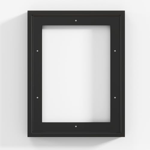 Venusmiles Canvas Frame 9x12 Frame for Canvas Painting Floating for 1" Deep, Floater for Canvas Artist Panel Oil Painting Wall Art Décor, Vertical or Horizontal Picture Wall Decor, Black