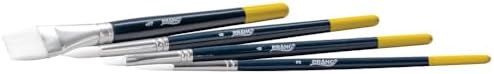 Prang Hobby Paint Brush Set, Assorted Sizes, 4 Brushes | Perfect for painting, art lessons, crafts and creative projects