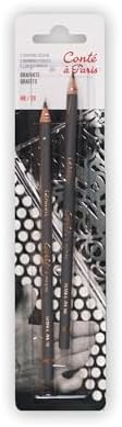 Conté à Paris Graphite Drawing Pencils, Set of 2, HB and 2B