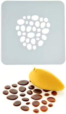 2pcs/lot Embossed Lace Silicone Cake Mat Hollow Out Cobblestone