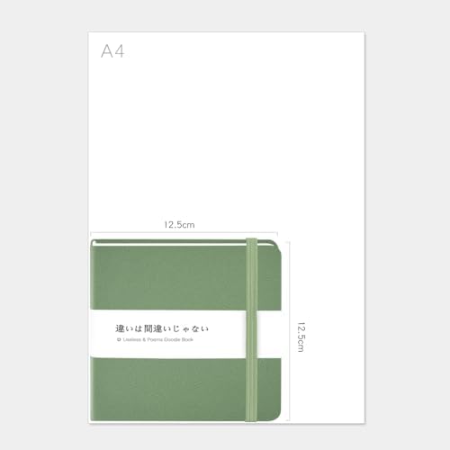 5x5 Sketchbook,Pocket Hardcover Notebooks,Sketch Books for Drawing Writing