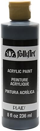 FolkArt Acrylic Paint in Assorted Colors (8 oz), , Licorice
