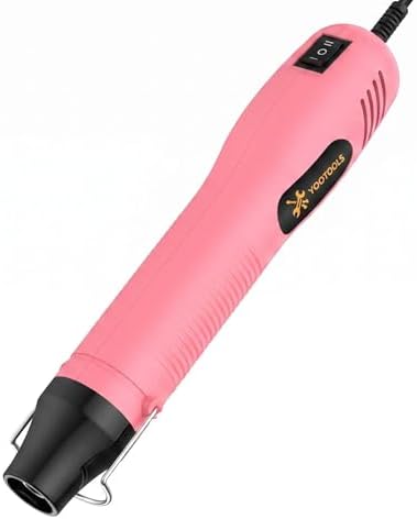 Mini Heat Gun 2 Temperature Settings 482°F/662°F Fast Heating Tool 5FT Cord
