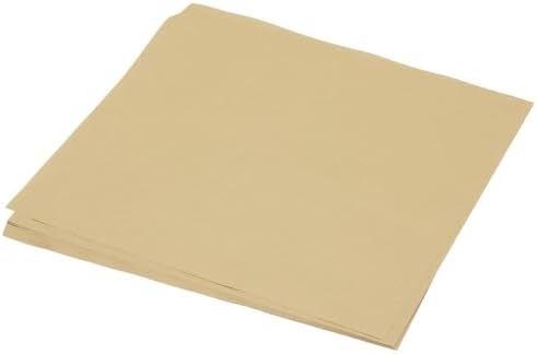 MECCANIXITY 50 Sheet Origami Paper Double Sided Khaki 10x10 Inch Square Sheet for Art Craft Project, Beginners, Gifts Decor