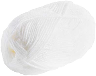 Knit Picks Brava White Worsted Weight Smooth Acrylic Yarn for Crochet