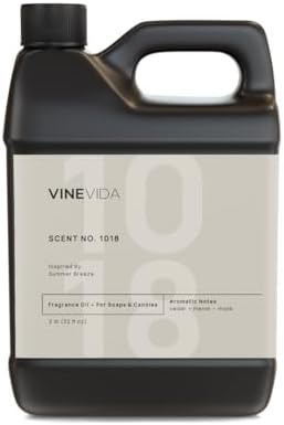 VINEVIDA [32oz] Scent No.1018 Fragrance Oil for Candle Making and Soap Making - Premium Candle Scents for Soy Candles