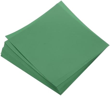 MECCANIXITY 50 Sheets Origami Paper Double Sided 8x8 Inch(20x20cm) Square Sheet for Art Craft Project, Beginners, Gifts Decor, Emerald Green