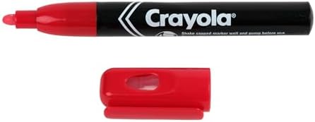 Crayola Bullet Tip Acrylic Paint Markers (10ct), Adult Coloring Marker Set, Coloring Book Art Supplies, For Drawing, Journaling & Construction Paper Crafts