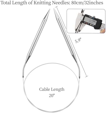 Circular Knitting Needles 32 inches/80 cm