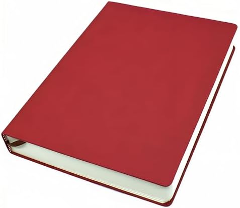 jooact Thick Sketchbook 660 Pages Notebook Soft Faux Leather Cover Journal 80GSM Paper Notepad Drawing Book Memo Writing Sketch Pad Diary Notebook