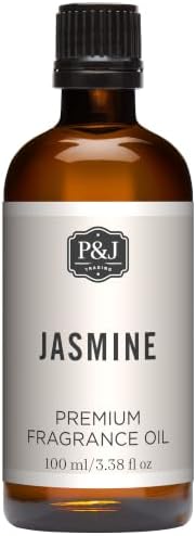 P&J Trading Fragrance Oil | Jasmine Oil 100ml - Candle Scents for Candle Making, Freshie Scents, Soap Making Supplies, Diffuser Oil Scents