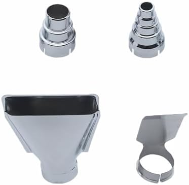 Steel Hot Air Blower Nozzle Set – Heat Gun Attachments for Shrink Wrap/Soldering/Embossing