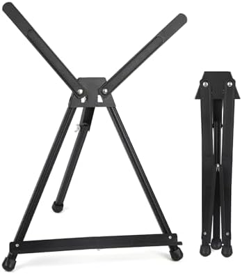 Tabletop Easel for Painting, 16" to 21" Artist Table Display Tripod