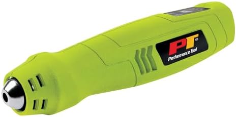 Performance Tool W2082 Compact Rechargeable Cordless Heat Gun, 600 Degree Max Output, Vinyl Wrap, Shrink Tubing, Wire Connectors, Crafts, Phone Repair