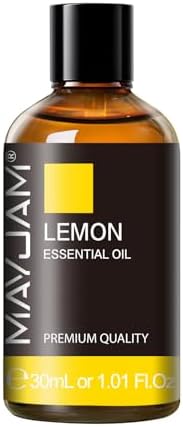 MAYJAM Lemon Essential Oil for Diffuser Soap Candle Making, 1.01fl.oz
