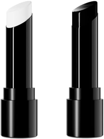 SUNNYVALE Halloween Clown Black White Face Body Paint Stick Set, Eye Black for Sports, Hypoallergenic Foundation for Skeleton Vampire Skull Cosplay Special Effects Costume SFX Halloween Makeup Kit