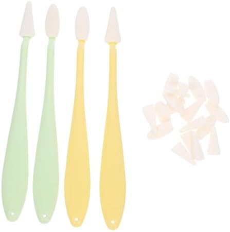 jojofuny 4pcs Sketch Drawing Tool Set with Sponge Wipers and Blending Stumps for Artists Lightweight Easy to Use Includes Replacement Heads for Enhanced Paper Art Techniques