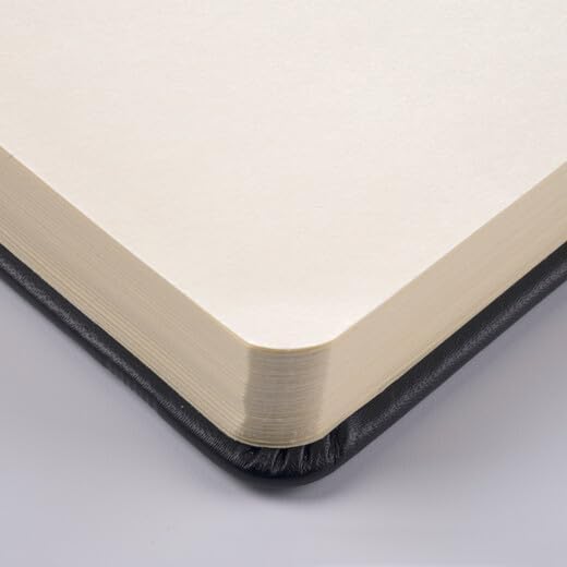Talens Art Creation Sketchbook, 140 GSM/90 lbs, Black, 8.27 x 11.69 in