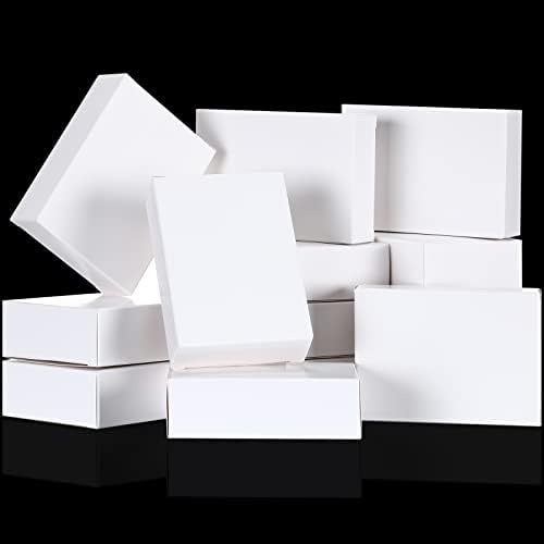 Gersoniel Kraft Soap Boxes Soap Making Kit, 50 Pcs, White
