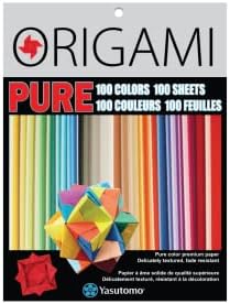 PURE Origami Paper 3" 100/Pkg-100 Colors -Y4352