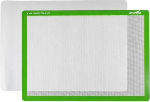 Precision Fusing Mat (17"x24") Silicone Pressing Mat for Appliqué & Collage