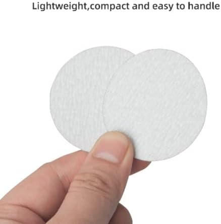 Sandpapers Sharpener - 100 Pieces Sandpaper Pads for Sketch Pencil, Crayon, Eyebrow Pencil, Charcoal Pencil Pointer for Artists and Students