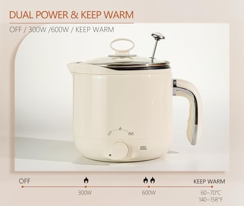 Aroparc Wax Melter for Candle Making with Pouring Spout, 60oz