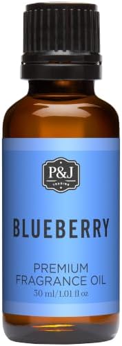 P&J Trading Blueberry Fragrance Oil, 30ml - Essential Oil for Candle Making, Diffuser, Soap, Perfume, Bath & Body