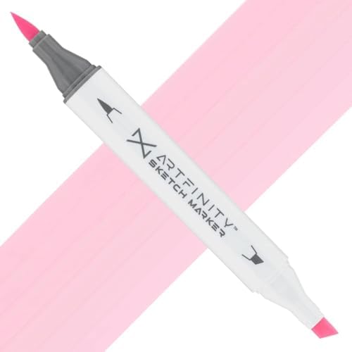 Artfinity Sketch Markers - Cotton Candy RV2-05, Vibrant, Professional, Dye-Based Alcohol Markers for Artists, Drawing, Travel, & More