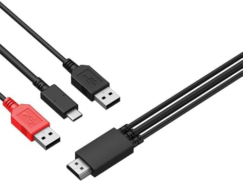 3-in-1 Cable for xppen Drawing Tablet Monitor