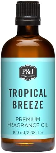 P&J Fragrance Oil Tropical Breeze 100ml - Candle Scents, Soap Making, Diffuser Oil, Scented Candles