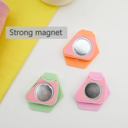 Magnetic Seam Guide for Sewing Machine Universal Sewing Supplies Parts,Hemmer Guide with Scale,Seam Gauge Ruler,Universal Sewing Quilting Accessories Tools,3Pcs