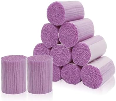 AKZYTUE 12 Rolls Latch Hook Yarn, Precut Rug Yarn for Latch Hook Kits, Crochet Yarn Bundles for Latch Hook Rug Making, DIY Tapestry Crafts for Adults & Beginners,Light Purple