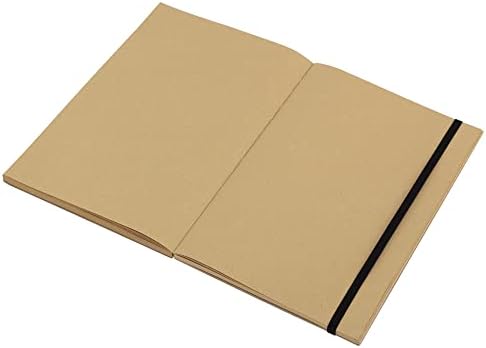 SoHo Urban Artist Brick Sketchbook Journals for Sketching, Drawing, Colored Pencils, Graphite, and More - Kraft 5.5"x8.5" (100 GSM, 80 Sheets)