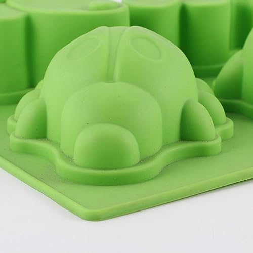 Silicone 6-Cavity Dragonfly Butterfly Ladybug Cake Molds Nonstick Food-Grade Silicone Candy and Soap Moulds for DIY Baking and Crafting for Home Kitchen Use