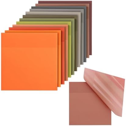 Mr. Pen- Transparent Sticky Notes, 3" x 3", 12 Pads, 600 Sheets | See Through Self-Adhesive Notes for Bible Journaling and Studying, Water-Resistant, Easy to Peel, Clean Removal