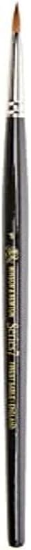 Winsor & Newton Series 7 Kolinsky Sable Brush, Round SH #1,Black | The World's Finest Watercolor Brush, Kolinsky Sable Hair, Rust-proof, Seamless Nickel Plated Ferrules, Hand-Made in England
