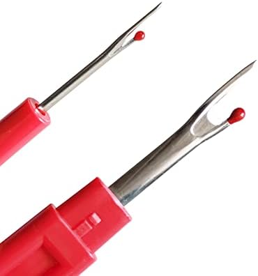 Sewing Seam Ripper Tool Thread Remover Kit 2 Big and 2 Small Handy Stitch Tools 1 Pack Thread Snips,1Pack 5 Scissor, 1 Sewing Tape Measure