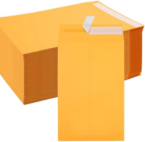 Joyberg 6x9 Envelopes Self Seal, Yellow Envelopes 6x9 Printable, Catalog Mailing Envelopes 6 x 9 Tear Resistant, Kraft Envelope for Mailing Letters, Documents, Photos, Invitation Cards