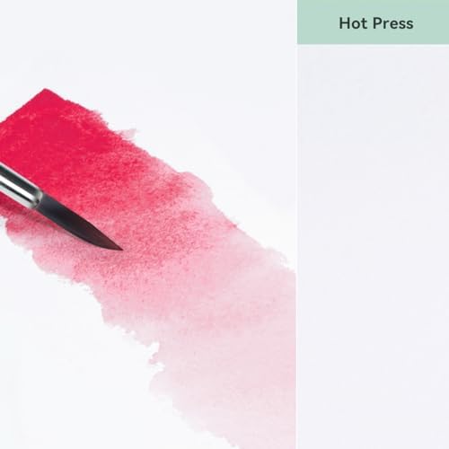 Lightwish Watercolor Sketchbook,100% Cotton 300gsm/140lb Hot Press