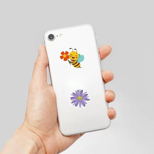 2 Rolls Spring Stickers for Kids, 1000PCS Summer Flowers Butterfly Insect Colorful for Envelopes Gifts Decor Reward Sticker in 16 Design,Incentive Sticker for Classroom,Animal Stickers for Toddlers