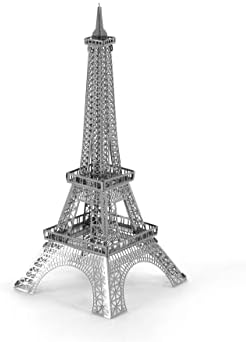 Metal Earth Eiffel Tower 3D Metal Model Kit and 3 Piece Tool Set Bundle Fascinations