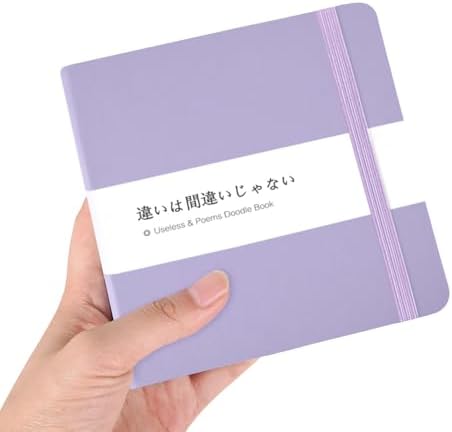 5x5 Sketchbook,Pocket Hardcover Notebooks,Sketch Books for Drawing Writing
