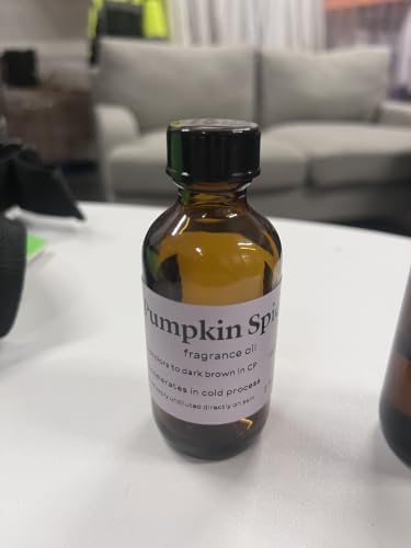 Brambleberry Pumpkin Spice Fragrance Oil | for Soap, Candles & Lotion | Sweet almond fragrance oil with marzipan and amaretto notes for soap making, candles, lotion, bath bombs, perfume, DIY crafts