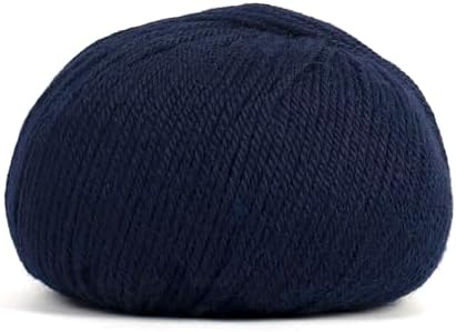 100% Baby Alpaca Yarn for Knitting & Crocheting - Set of 3 Skeins of Premium Yarn DK - Lightweight, Hypoallergenic & Thermal Peru Made - Ideal for Delicate Projects (BL010 - Blue)