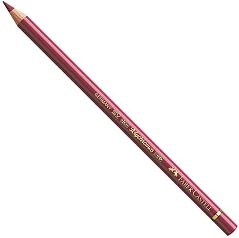 Faber-Castell Polychromos Artists' Single Pencil - Colour 193 Burnt Carmine