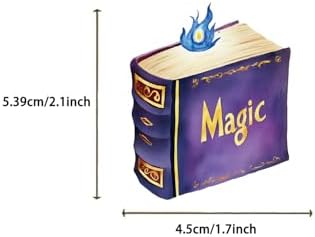 50 Pack Magic Witch Holographic Stickers for Teens- Transparent Waterproof PET Stickers for Journal, Phone Case, Cup, Laptop, Scrapbook- Ins Aesthetic Scrapbook Decorations