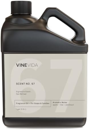 VINEVIDA [128oz] Spa Retreat Fragrance Oil for Candle Making Scents Soap Making, Perfume Oils, Soy Candles, Home Diffusers, Bath Scent Bomb Linen Spray, Lotions, Car Freshies