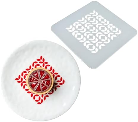 2pcs/lot Delicate Lace Design Silicone Mold Hollow Out Leaf Pattern