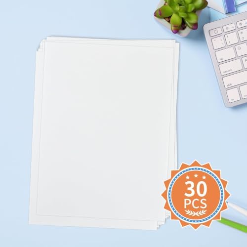 30 Sheets A4 Double Sided Adhesive Tape, 8.3x11.5 for Arts Crafts